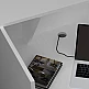 Γραφείο υποδοχής - reception Gemini Megapap χρώμα λευκό 150x70x110εκ. Γραφείο υποδοχής - reception Gemini Megapap χρώμα λευκό 150x70x110εκ.
