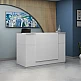 Γραφείο υποδοχής - reception Gemini Megapap χρώμα λευκό 180x70x110εκ. Γραφείο υποδοχής - reception Gemini Megapap χρώμα λευκό 180x70x110εκ.