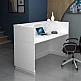 Γραφείο υποδοχής - reception Gemini Megapap χρώμα λευκό 180x70x110εκ. Γραφείο υποδοχής - reception Gemini Megapap χρώμα λευκό 180x70x110εκ.