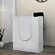 Γραφείο υποδοχής - reception Mezzo Megapap χρώμα λευκό 90x40x110εκ. | GP028-0144,3