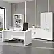 Ντουλάπα γραφείου με κλειδαριά επαγγελματική Venturo Megapap χρώμα λευκό 80x40x200εκ. | GP028-0146,3