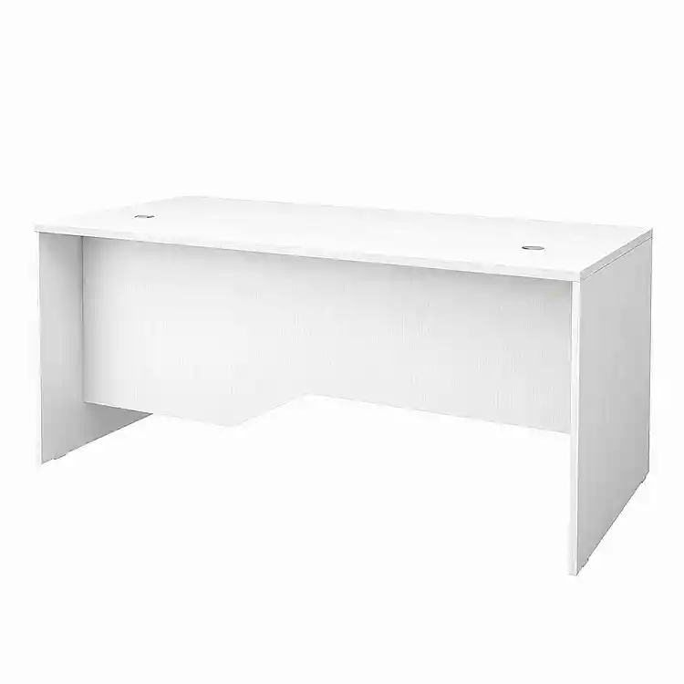 Γραφείο επαγγελματικό Venturo Megapap χρώμα λευκό 180x80x75εκ. | GP028-0152,3