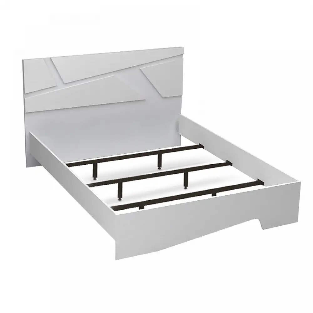 Κρεβάτι Efes Megapap χρώμα λευκό 160x200εκ. | GP028-0156,1