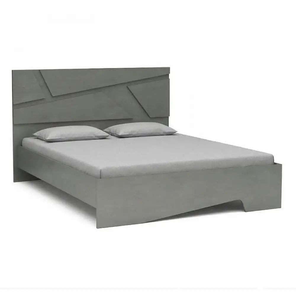 Κρεβάτι Efes Megapap χρώμα γκρι σκυροδέματος 160x200εκ. | GP028-0156,2