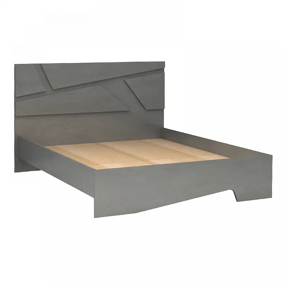 Κρεβάτι Efes Megapap χρώμα γκρι σκυροδέματος 160x200εκ. | GP028-0156,2