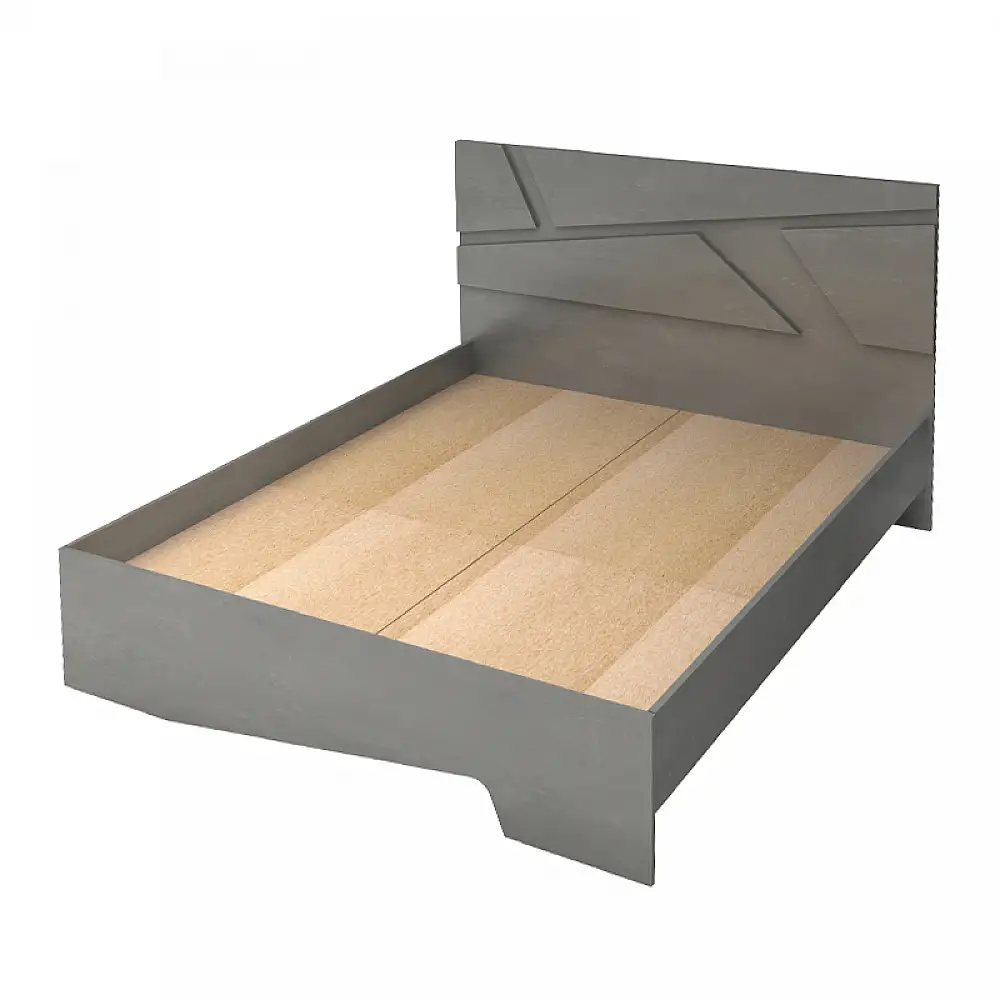 Κρεβάτι Efes Megapap χρώμα γκρι σκυροδέματος 160x200εκ. | GP028-0156,2