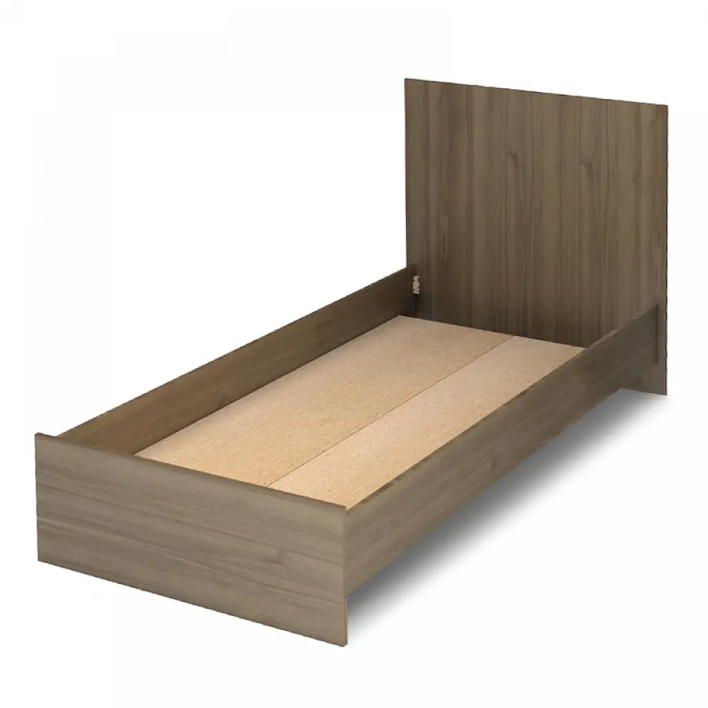 Κρεβάτι Troy Megapap χρώμα καρυδί 100x200εκ. | GP028-0157,2