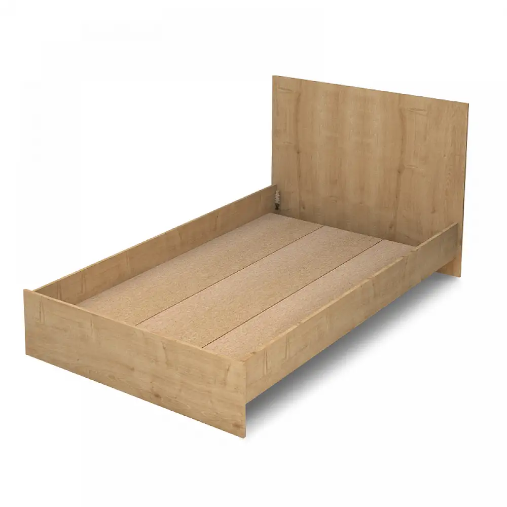 Κρεβάτι Troy Megapap χρώμα φυσικό οξιάς 120x200εκ. | GP028-0158,1