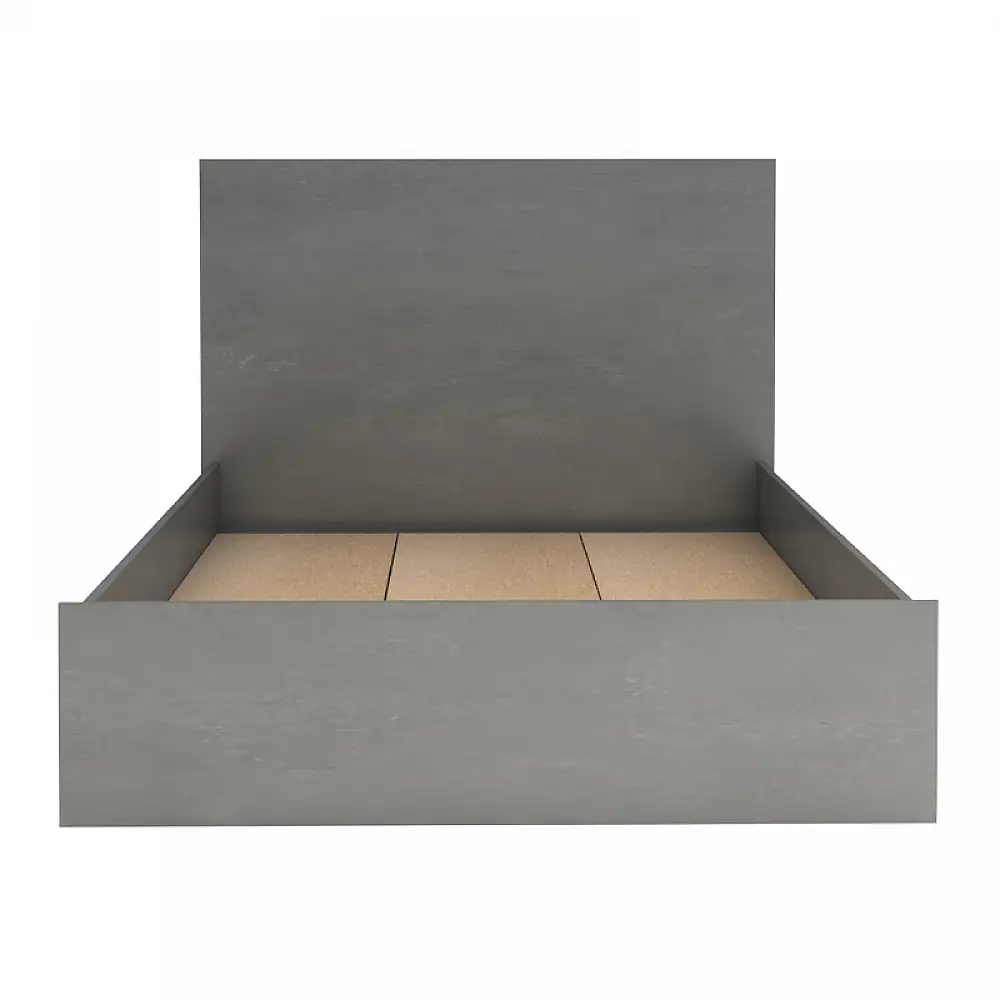 Κρεβάτι Troy Megapap χρώμα γκρι σκυροδέματος 120x200εκ. | GP028-0158,3