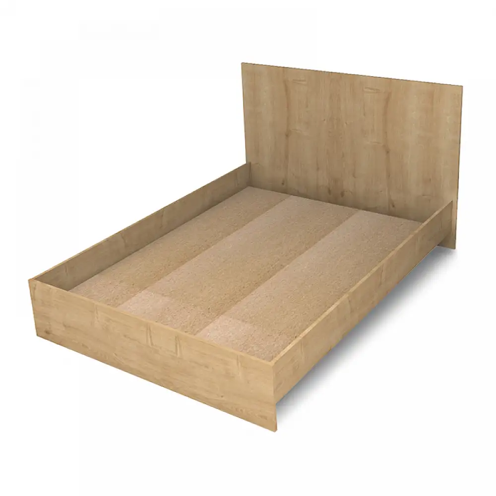 Κρεβάτι Troy Megapap χρώμα φυσικό οξιάς 140x190εκ. | GP028-0159,1