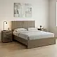 Κρεβάτι Troy Megapap χρώμα καρυδί 140x190εκ. | GP028-0159,2