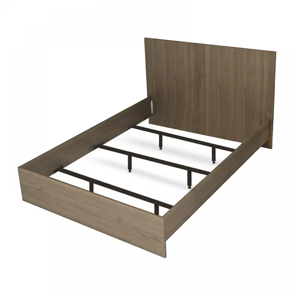 Κρεβάτι Troy Megapap χρώμα καρυδί 140x190εκ. | GP028-0159,2