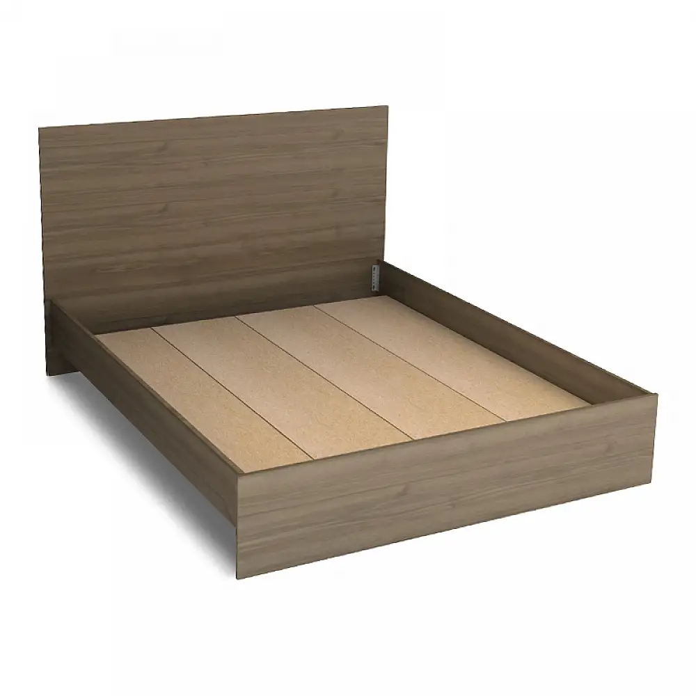 Κρεβάτι Troy Megapap χρώμα καρυδί 150x200εκ. | GP028-0160,2