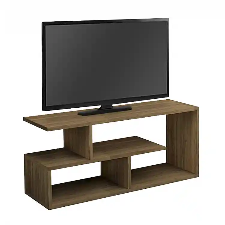 Έπιπλο τηλεόρασης Forever Megapap χρώμα καρυδί 100x30x40cm. | GP028-0168,3