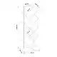 Βιβλιοθήκη Maxy Megapap χρώμα φυσικό οξιάς 45x26,4x120εκ. | GP028-0172,2