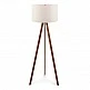 Φωτιστικό δαπέδου Rosling Megapap Mdf/ύφασμα Pvc χρώμα καρυδί/μπεζ 38x21x140εκ. Φωτιστικό δαπέδου Rosling Megapap Mdf/ύφασμα Pvc χρώμα καρυδί/μπεζ 38x21x140εκ.
