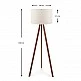 Φωτιστικό δαπέδου Rosling Megapap Mdf/ύφασμα Pvc χρώμα καρυδί/μπεζ 38x21x140εκ. Φωτιστικό δαπέδου Rosling Megapap Mdf/ύφασμα Pvc χρώμα καρυδί/μπεζ 38x21x140εκ.