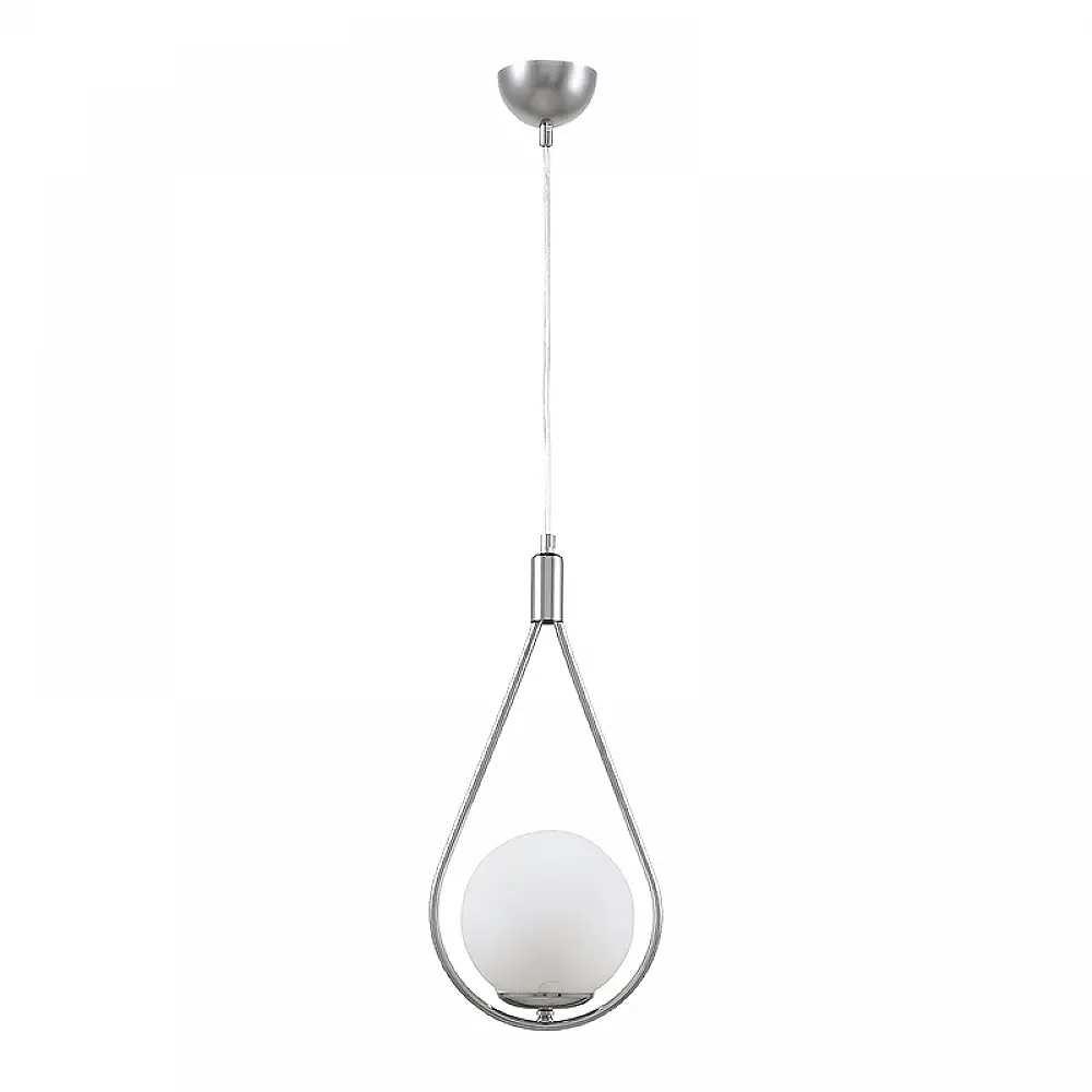 Φωτιστικό οροφής Shemesh Megapap E27  μεταλλικό μονόφωτο χρώμα ασημί 20x20x85εκ. | GP030-0006,1