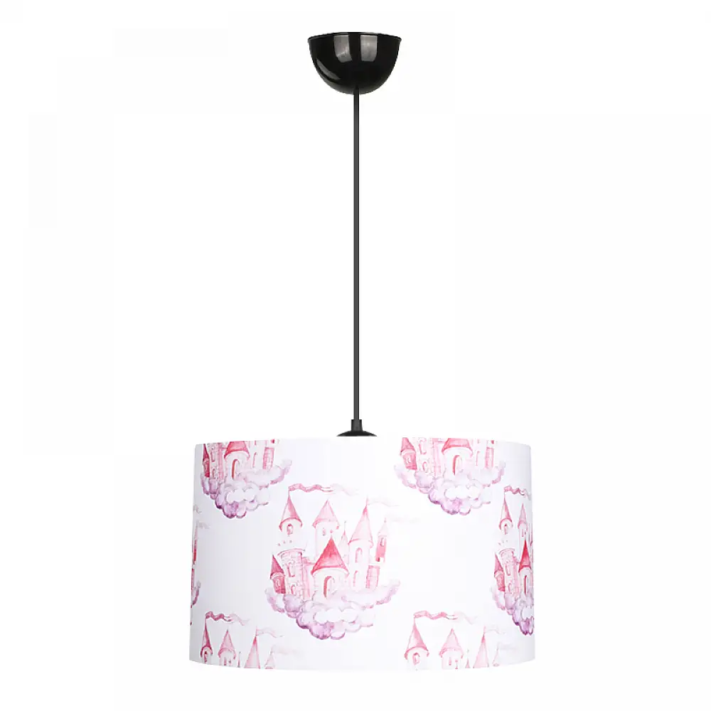 Φωτιστικό οροφής Tale Megapap E27 ύφασμα PVC μονόφωτο πολύχρωμο Ø33x70εκ. | GP030-0171,2