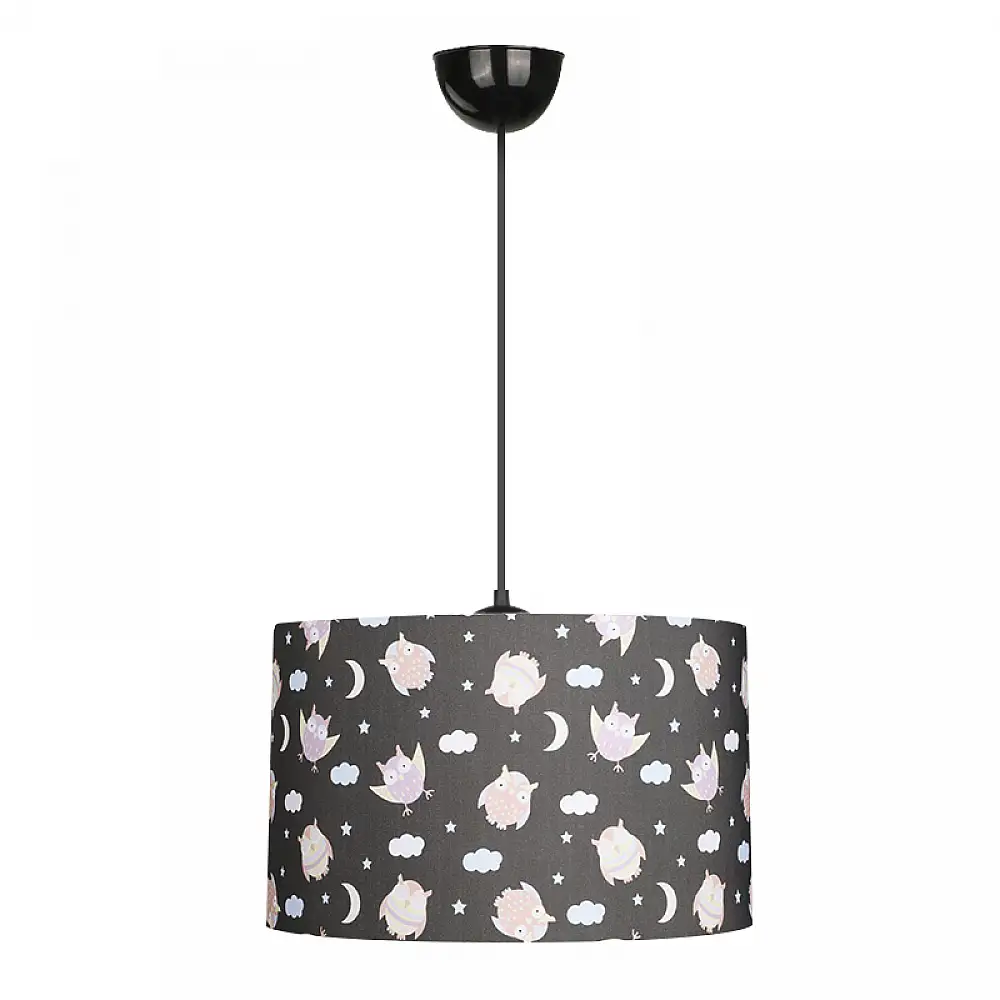 Φωτιστικό οροφής Tale Megapap E27 ύφασμα PVC μονόφωτο πολύχρωμο Ø33x70εκ. | GP030-0171,3