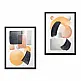 Πίνακας "Shapes" Megapap 2 τμχ. σε πλαίσιο 35x45x2εκ. Πίνακας "Shapes" Megapap 2 τμχ. σε πλαίσιο 35x45x2εκ.