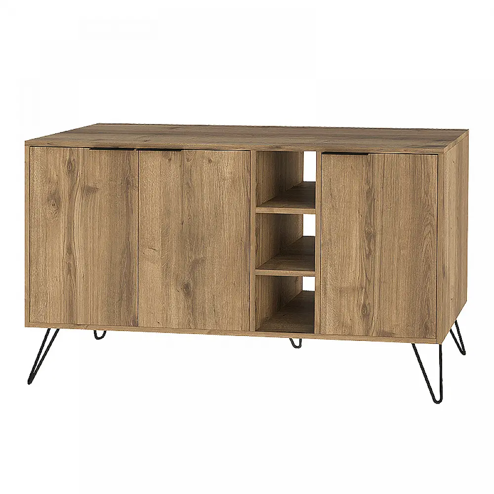 Μπουφές Clara Megapap χρώμα ανοιχτό καρυδί 142x35,6x83εκ. - GP037-0004,8 Μπουφές Clara Megapap χρώμα ανοιχτό καρυδί 142x35,6x83εκ. - GP037-0004,8