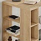 Γραφείο εργασίας Colmar Megapap χρώμα sapphire oak 140x60x75εκ Γραφείο εργασίας Colmar Megapap χρώμα sapphire oak 140x60x75εκ