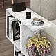 Βοηθητικό τραπεζάκι Homemania Megapap χρώμα λευκό εφέ μαρμάρου 60x20x60εκ. Βοηθητικό τραπεζάκι Homemania Megapap χρώμα λευκό εφέ μαρμάρου 60x20x60εκ.
