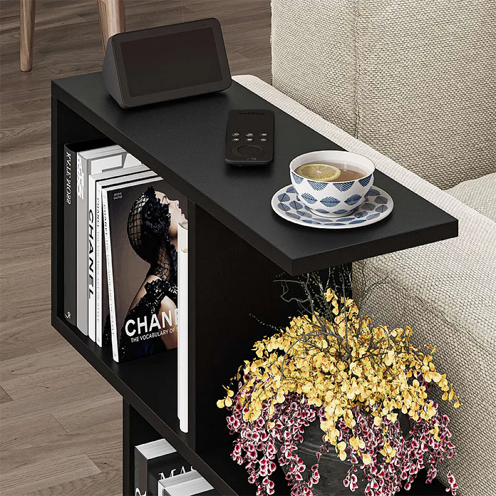 Βοηθητικό τραπεζάκι Homemania Megapap χρώμα μαύρο 60x20x60εκ. - GP037-0018,9