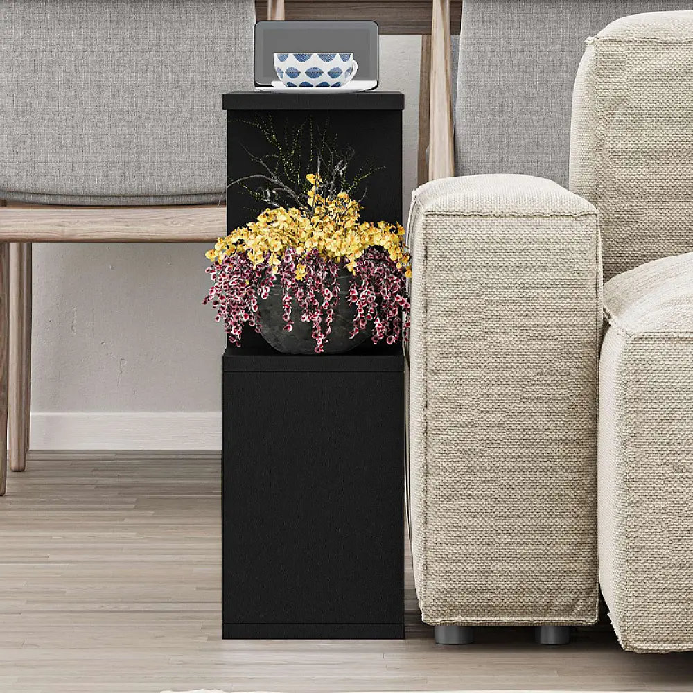Βοηθητικό τραπεζάκι Homemania Megapap χρώμα μαύρο 60x20x60εκ. - GP037-0018,9 Βοηθητικό τραπεζάκι Homemania Megapap χρώμα μαύρο 60x20x60εκ. - GP037-0018,9