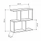 Βοηθητικό τραπεζάκι Homemania Megapap χρώμα μαύρο 60x20x60εκ. - GP037-0018,9 Βοηθητικό τραπεζάκι Homemania Megapap χρώμα μαύρο 60x20x60εκ. - GP037-0018,9