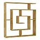Βιβλιοθήκη Labirent Megapap χρώμα φυσικό οξιάς 125x22x129εκ. - GP037-0022,1 Βιβλιοθήκη Labirent Megapap χρώμα φυσικό οξιάς 125x22x129εκ. - GP037-0022,1