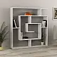 Βιβλιοθήκη Labirent Megapap χρώμα λευκό 125x22x129εκ. - GP037-0022,2 Βιβλιοθήκη Labirent Megapap χρώμα λευκό 125x22x129εκ. - GP037-0022,2