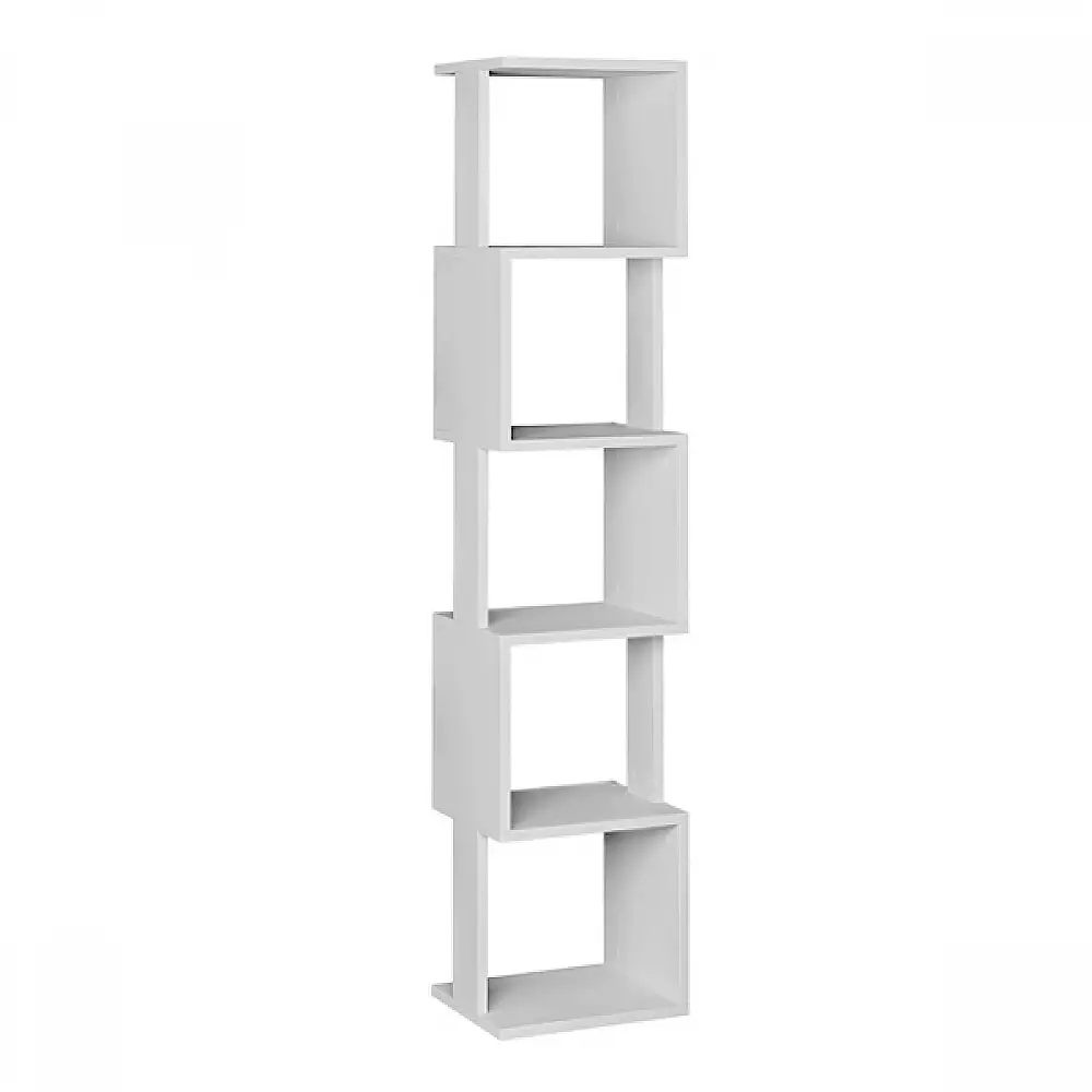 Βιβλιοθήκη Piri Megapap χρώμα λευκό 35x30x161εκ. | GP037-0039,6