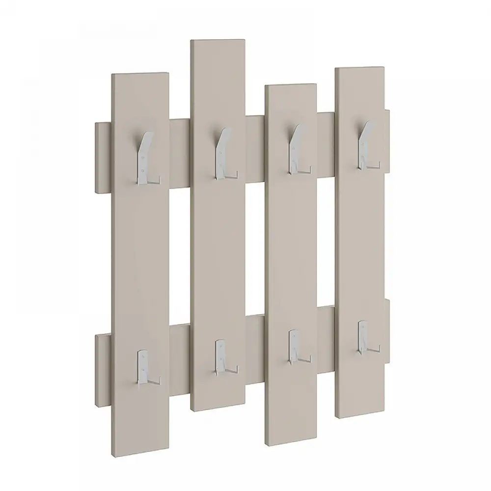 Κρεμάστρα τοίχου Wave Megapap χρώμα sandstone 64x4x81εκ. | GP037-0044,6