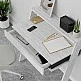 Γραφείο εργασίας Cowork Megapap χρώμα λευκό αντικέ 94x50x91εκ. Γραφείο εργασίας Cowork Megapap χρώμα λευκό αντικέ 94x50x91εκ.