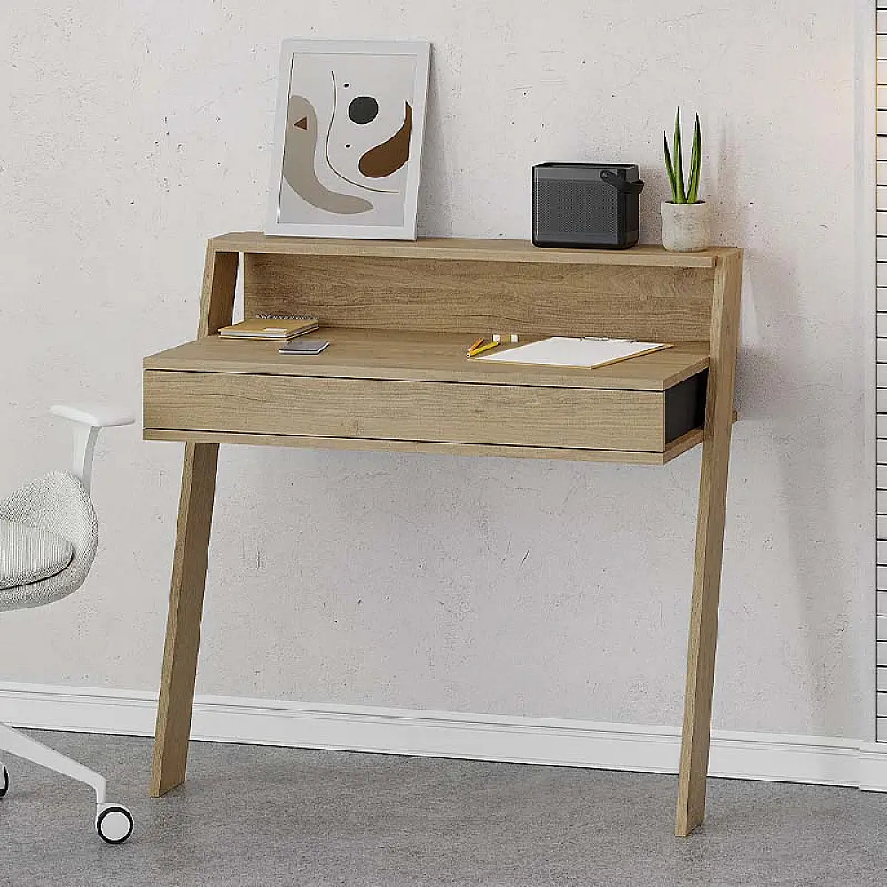 Γραφείο εργασίας Cowork Megapap χρώμα φυσικό οξιάς 94x50x91εκ. Γραφείο εργασίας Cowork Megapap χρώμα φυσικό οξιάς 94x50x91εκ.