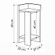 Κομοδίνο Elos Megapap σετ 2 τεμαχίων χρώμα sapphire oak 25x27x60εκ. - GP037-0070,3 Κομοδίνο Elos Megapap σετ 2 τεμαχίων χρώμα sapphire oak 25x27x60εκ. - GP037-0070,3