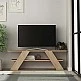 Έπιπλο τηλεόρασης Farfalla Megapap χρώμα φυσικό οξιάς 120x33,5x40εκ. Έπιπλο τηλεόρασης Farfalla Megapap χρώμα φυσικό οξιάς 120x33,5x40εκ.