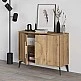 Μπουφές Gora Megapap χρώμα ανοιχτό καρυδί 110x35,6x82εκ. Μπουφές Gora Megapap χρώμα ανοιχτό καρυδί 110x35,6x82εκ.