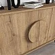 Μπουφές Gora Megapap χρώμα ανοιχτό καρυδί 110x35,6x82εκ. Μπουφές Gora Megapap χρώμα ανοιχτό καρυδί 110x35,6x82εκ.