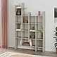 Βιβλιοθήκη Manco Megapap χρώμα travertine 122x25,5x188εκ. | GP037-0102,4