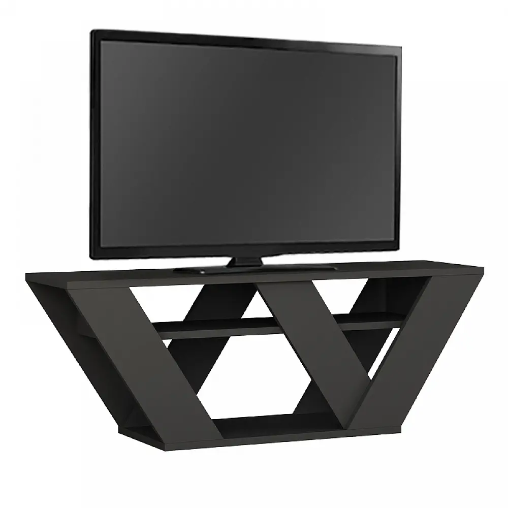 Έπιπλο τηλεόρασης Pipralla Megapap χρώμα ανθρακί 110x30x40εκ. Έπιπλο τηλεόρασης Pipralla Megapap χρώμα ανθρακί 110x30x40εκ.