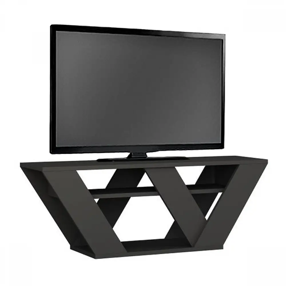 Έπιπλο τηλεόρασης Pipralla Megapap χρώμα ανθρακί 110x30x40εκ. | GP037-0156,2