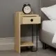 Κομοδίνο Sirius Megapap αριστερό χρώμα φυσικό οξιάς 32x30x61εκ. Κομοδίνο Sirius Megapap αριστερό χρώμα φυσικό οξιάς 32x30x61εκ.