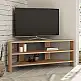 Έπιπλο τηλεόρασης γωνιακό Thales Megapap χρώμα sapphire oak 110x36x45εκ. | GP037-0173,1