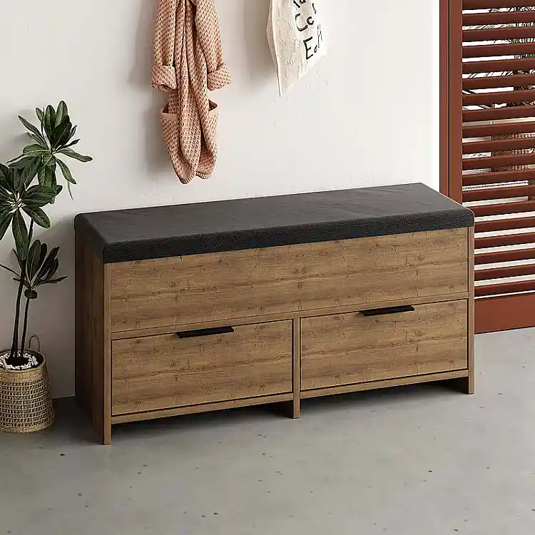 Παπουτσοθήκη Cove Megapap χρώμα ανοιχτό καρυδί 106x34x51,5εκ. | GP037-0204,1