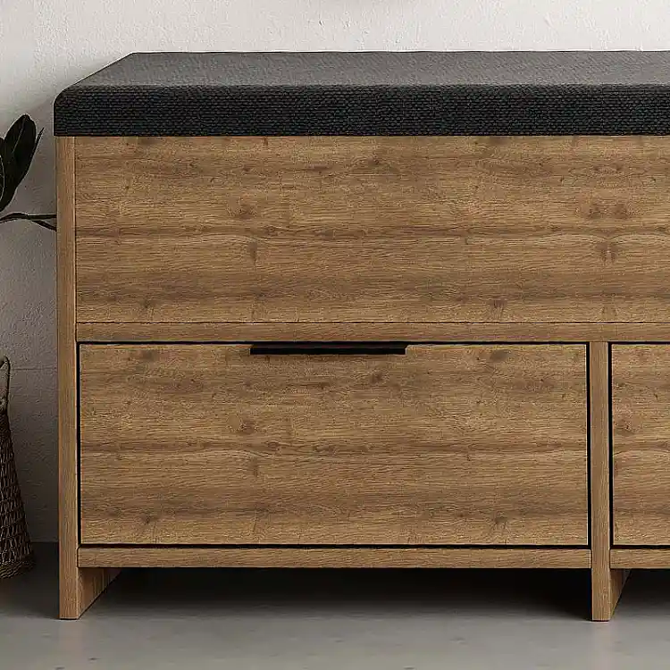 Παπουτσοθήκη Cove Megapap χρώμα ανοιχτό καρυδί 106x34x51,5εκ. | GP037-0204,1