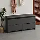 Παπουτσοθήκη Cove Megapap χρώμα ανθρακί 106x34x51,5εκ. Παπουτσοθήκη Cove Megapap χρώμα ανθρακί 106x34x51,5εκ.