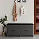 Παπουτσοθήκη Cove Megapap χρώμα ανθρακί 106x34x51,5εκ. Παπουτσοθήκη Cove Megapap χρώμα ανθρακί 106x34x51,5εκ.